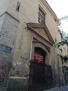 Santa Marta, Naples Roman Catholic church located on Via Benedetto Croce