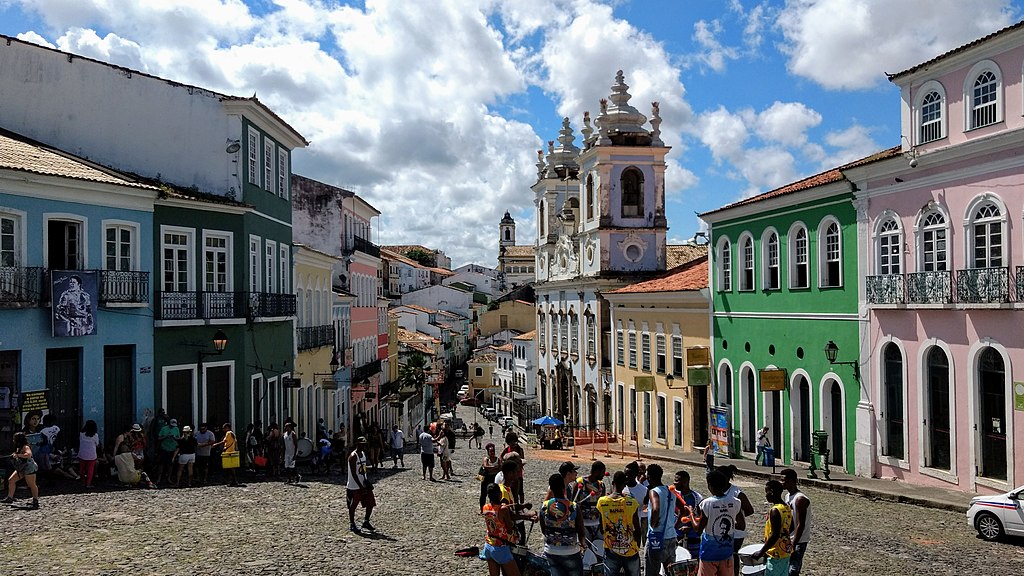 Pelourinho; Historisches Zentrum von Salvador de Bahia (UNESCO-Welterbe Brasilien)