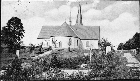 Sätila kyrka okänt år.