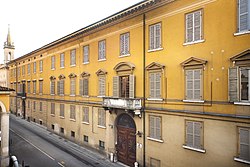 Der Sitz des Archivs im Palazzo Crimi