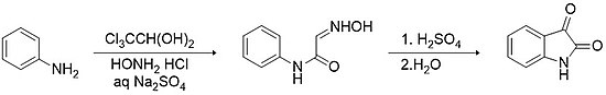 Sendmeyer synthesis of Isatin