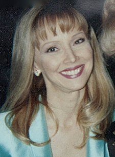Shelley Long -- Best Actress in a Television Series, Comedy or Musical winner Shelley Long with Terrie Frankel 1996 Cable Ace Awards (cropped).jpg