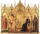 Annunciazione, 1333, Firenze, Galleria degli Uffizi