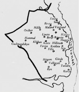 Kort over byer i Skøns sogn (Y), middelalder frem til 1850'ernes industrialisering