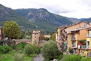 Vieux pont à péage de Sospel