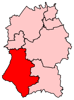 <span class="mw-page-title-main">South West Wiltshire (UK Parliament constituency)</span>