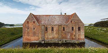 Spøttrup Castle Eastern Facade 2015-07-12