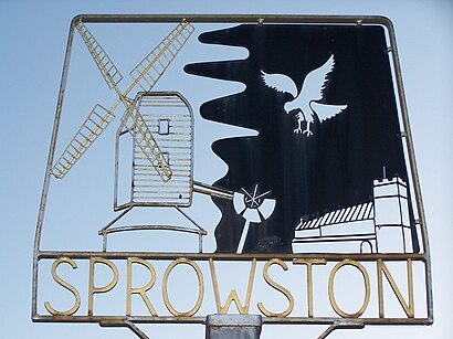 How to get to Sprowston with public transport- About the place