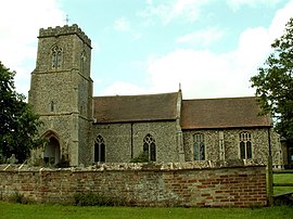 St. Mary's church, Brettenham, Suffolk - geograph.org.uk - 183245.jpg