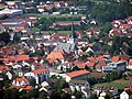 Blick auf Bad Staffelstein