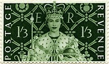 Stamp UK 1953 1shilling3d coronation.jpg