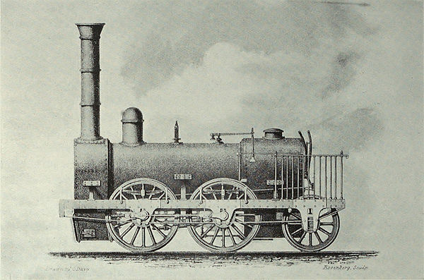 One of the Stanhope and Tyne's locomotives
