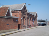 Voorzijde stationsgebouw