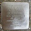 Stolperstein Herford Credenstraße 35 Alma Rosa Schönthal