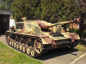 二戰後倖存的四號突擊炮
