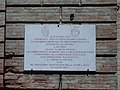 Ancona 1944-es felszabadításának emléktáblája