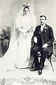 Tekla F. Jansson & bridegroom 1896