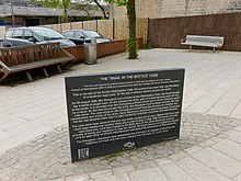 A memorial to the case on the former site of the Wellmeadow Cafe. The "snail in the bottle" case (geograph 3492515).jpg