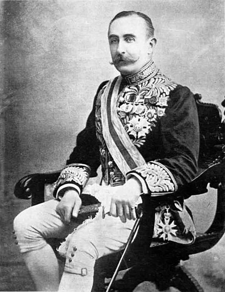 His Excellency The Right Hon. Sir Gilbert John Elliot-Murray-Kynynmound, Earl of Minto, former Viceroy and Governor-General of India.