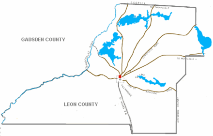 General location of The Grove Plantation The Grove Plantation Map.png