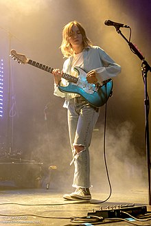 Bain on 27 October 2019 during her Good at Falling tour The Japanese House at the Phoenix in Toronto.jpg