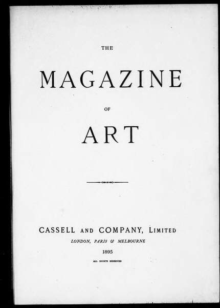 File:The Magazine of Art 1895 Vol 18.djvu