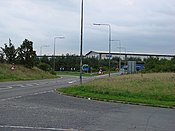 Red House industrial park The Nu Tool factory, A1M junction with the A638 at Red House. - geograph.org.uk - 249352.jpg