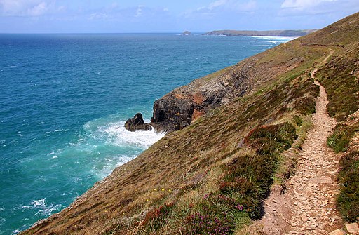 The Southwest Coast Path at Perranporth - geograph.org.uk - 2590873