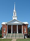 Thomaston Central Historic District Thomaston Baptist Church.JPG