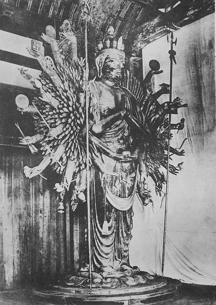 File:Thousand armed Kannon Tosyodaiji.JPG