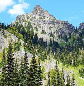 <span class="mw-page-title-main">Three Way Peak</span> Mountain in Washington (state), United States