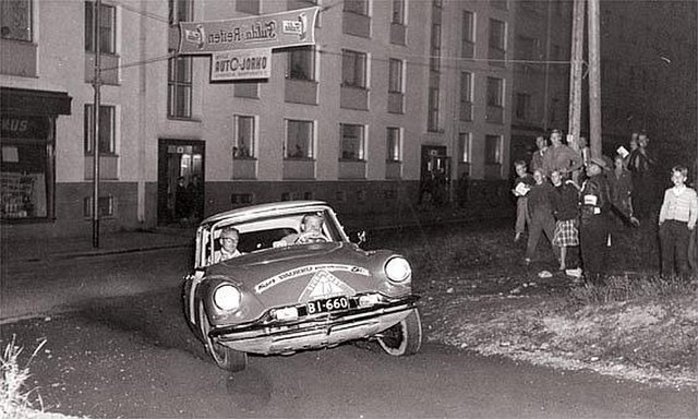 Citroën DS 19 driven in 1956