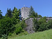 Burgruine Château de Grésy