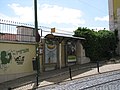 English: Tram station in Lisbon