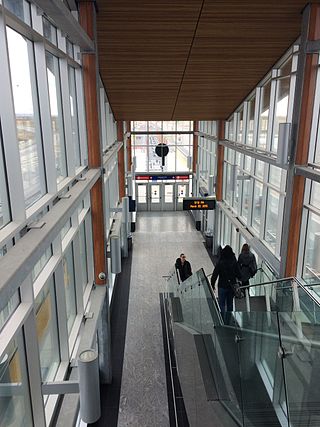 <span class="mw-page-title-main">Tuscany station</span> Light rail station in Calgary, Alberta, Canada