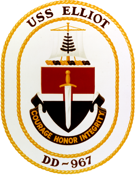 File:USS Elliot (DD-967) insignia, circa 1976 (NH 85499-KN).png