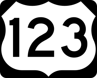 <span class="mw-page-title-main">U.S. Route 123</span>