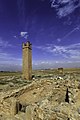 Stilite tower jidher mill-bogħod