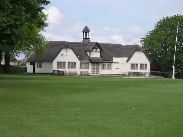 School cricket pavilion by Walter Tapper, built as a war memorial in 1923