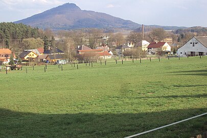 Brniště : hameau de Velký Grunov.