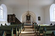 English: Vejleby church, Lolland, Denmark