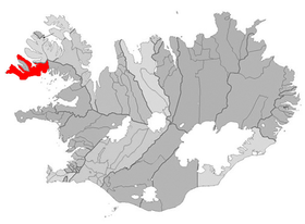 Plassering av Vesturbyggð