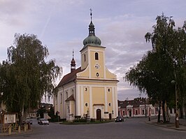 Veverská Bítýška kostel sv. Jakuba.JPG