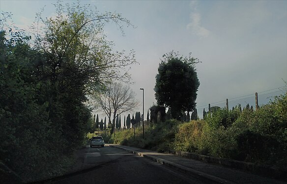 Vicolo delle Sette Chiese in Rome