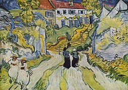 Van Gogh, Camino en Auvers