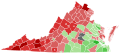 Virginia Democratic attorney general primary results by county, 2013.svg