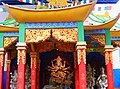Visitors decoration Idol of 2017 Durga Puja South Kolkata area 24