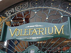 Entrée de Voletarium à Europa-Park