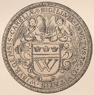sello de la ciudad del siglo XVIII