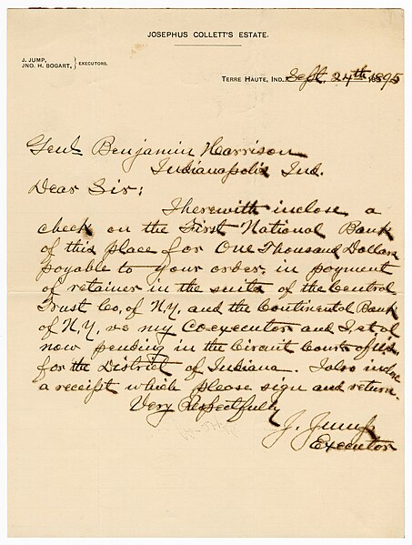 File:W. R. Benjamin letter to Benjamin Harrison, September 24, 1892 - DPLA - 322a364fb928aa0f05910563e65a6395.jpg